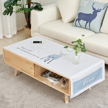 블럭마트 북유럽 패브릭 거실 캐비닛 테이블 패드, TYPE10, 60 x 170 cm