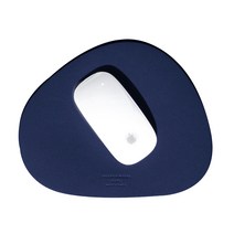 그리디파머스 가죽 마우스패드, 블루문네이비, 1개