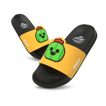브롤스타즈 아동용 스파이크 몰딩 슬리퍼