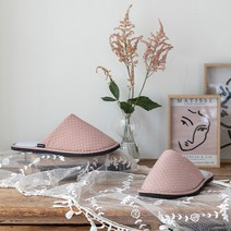 쓰임 코지 슬리퍼, 도트핑크