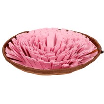 디키포펫 오스티 강아지 노즈워크 담요, 핑크, 1개