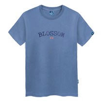 진마니아 블라썸 라운드 남녀공용 빅사이즈 반팔티 TS-341