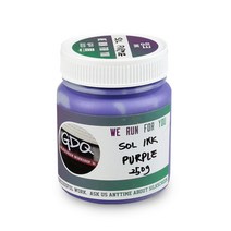 지디큐팩토리 실크스크린 날염용 졸 잉크 500g, 퍼플