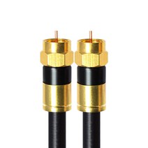 마하링크 국산 골드 프리미엄 RF 안테나 5C 블랙 동축 수제작 케이블 2M, CP-1264