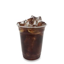 투고팩 투명 PET 아이스컵, 1개입, 100개, 410ml