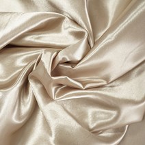 나비손길 광폭 공단 원단 인터로크, 베이지