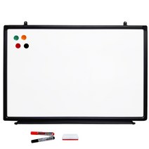 자석형 화이트보드 + 마카 검정 + 빨강 + 지우개 + 자석 랜덤발송 4p