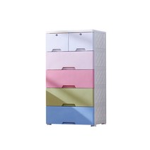 9501 플라스틱 5단 서랍장 바퀴 열쇠, 마카롱, 1개