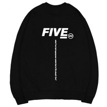 벤힛 FIVE 세미 오버핏 특양면 빅사이즈 맨투맨