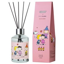 데일리콤마 스누피 디퓨저 200ml, 블랙체리 향