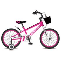 뮤트 키즈 자전거 40.64cm, 핑크 + 화이트, 1180cm
