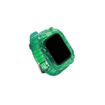 비쉐르 에어리트 애플워치 4 실리콘 일체형 밴드 스트랩 (40mm 호환 가능), 그린, 1개