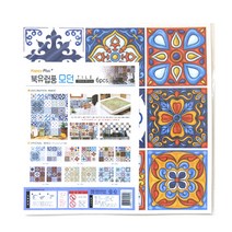 환타스틱스 모던 마블 타일 HP-7004 6p, 블루