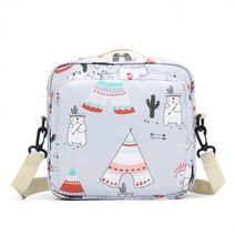 BAGnBAGs 케주얼 기저귀가방 MB-310, 연그레이