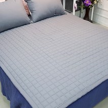 좋은솜좋은이불 잼 침대 패드, 그레이