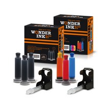 원더잉크 리필킷 HP1010 1015 1510 2510 2540 3050 HP61, 검정, 칼라, 1세트
