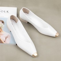 메이플 스퀘어 쿠션 여성플랫슈즈 2.3cm CK_1368