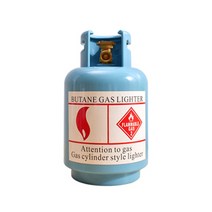 JHCompany 화기 주의 LPG 저금통 L, 블루, 1개