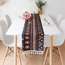 알럽홈 컨트리 미니멀 방수 테이블러너, Type6, 32 x 260 cm