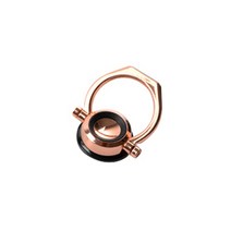 대쉬크랩 써클 쥬얼리 링 차량용 스마트폰 거치대, 1개, Bronze