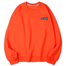 벤힛 남녀공용 빅사이즈 로고 자수 세미오버핏 특양면 맨투맨