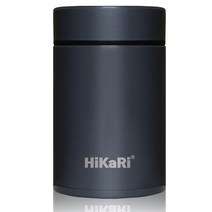 HiKaRi 스텐 보온 도시락통, 그레이, 280ml