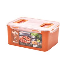 황토락 진공밀폐 김치통, 8L, 1개