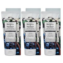 그레이스데이 리얼 프레쉬 블루베리 아사이베리 클렌징 폼, 100ml, 3개