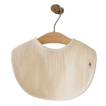 우쭈쭈 유아 3중거즈 턱받이, 아이보리, 1개