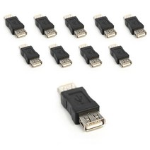 마하링크 USB 2.0 A-F/F 암 연장 젠더 10p, CP-1398