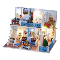 꼬미딜 헬렌의 집 준중형 미니어처하우스 DIY 키트 + 제작도구, 혼합색상