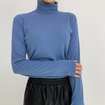 마이시즌 실킷잔골지폴라넥티