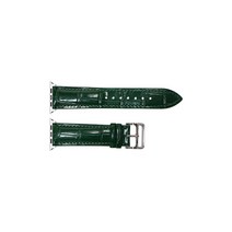 비쉐르 크로커 애플워치 5 레더 밴드 스트랩 (40mm 호환 가능), 그린, 1개