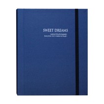 컬러 로얄 접착 포토앨범 Ver5.1, 네이비(블랙속지), 15매