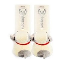 어반카 캐릭터 안전벨트커버, 샤페이 그레이, 2개