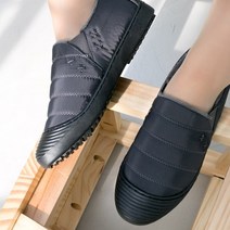 여성용 패딩 기모 스티치 슬립온 78133