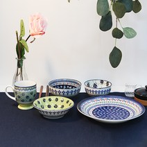 폴라브 나혼자산다 혼밥 식기세트 5p, 컬러믹스C, 식기 5종