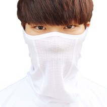 세컨윈드 매쉬 냉감 스포츠 마스크, 화이트