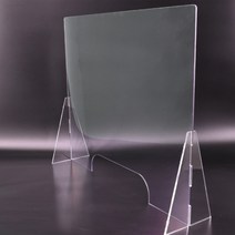 입소문 투명 아크릴 가림막 600mm x 500mm x 두께 4mm