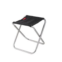 컬러링 접이식 낚시 보조의자 RD_709, 블랙, 1개
