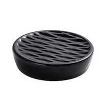 JH컴퍼니 세라믹 와플 비누 트레이, JCP 블랙, 1개