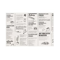 생지굿즈 베이킹 코팅유산지 랜덤발송, 1개, 500매입