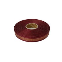 티나피크닉 크리스마스 선물 포장 리본끈 1메탈리본 15mm, 자주, 40.5m