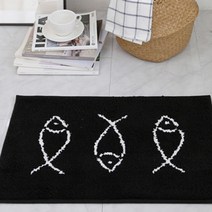 한스빌 피쉬 발매트, 블랙