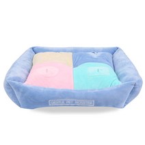 네이처펫 소형견용 노즈워크 킁킁방석 사각 중, 혼합색상, 1개