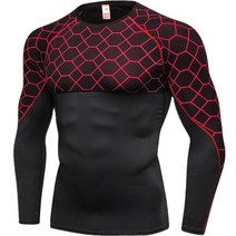 에이홉 남성용 스파이더 상의 스포츠복