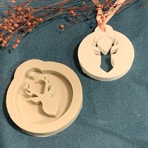 사슴 오너먼트 타블렛 실리콘 몰드 2p