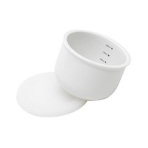 도호 디토리 이유식볼 240ml, 화이트 + 클리어, 1개