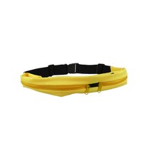 2 포켓 런닝 크로스 힙색, 노랑