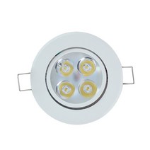 LDS 85mm 4W 회전집중형 KS 다운 라이트 전구색, 1개